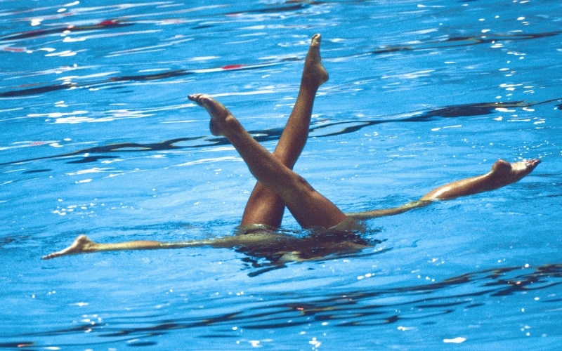 natación artística sincronizada clases